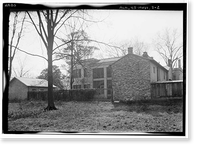 Fearn-Garth House, 517 Franklin Street, Huntsville, Madison County, AL - 2 Classic, Antique Print