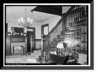 Historic Framed Print, Fearn-Garth House, 517 Franklin Street, Huntsville, Madison County, AL - 4,  17-7/8" x 21-7/8"
