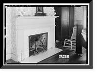 Historic Framed Print, Cabiness House, 603 Randolph Street, Huntsville, Madison County, AL - 4,  17-7/8" x 21-7/8"