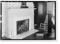 Historic Framed Print, Cabiness House, 603 Randolph Street, Huntsville, Madison County, AL - 4,  17-7/8" x 21-7/8"