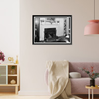 Historic Framed Print, Cabiness House, 603 Randolph Street, Huntsville, Madison County, AL - 6,  17-7/8" x 21-7/8"