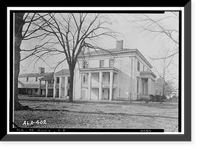 Oaks Place, 808 Maysville Road, Huntsville vicinity, Madison County, AL - 2, Vintage Poster