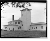 Redstone Arsenal, Fire Station No. 3, Redstone Road between Post & Line Roads, Huntsville vicinity, Madison County, AL - 3, Vintage Wall Art