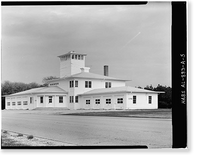 Redstone Arsenal, Fire Station No. 3, Redstone Road between Post & Line Roads, Huntsville vicinity, Madison County, AL - 5, Vintage Poster