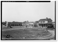 Fort Gaines, Officers' Quarters & Barracks, Dauphin Island, Mobile County, AL Classic, Antique Poster