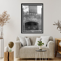 Fort Gaines, Bake Ovens, Dauphin Island, Mobile County, AL, Vintage Print