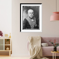 Crozier, French Ambassador to Austria, portrait bust Classic, Antique Wall Art