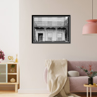Girard Double House, 56-58 South Conception Street, Mobile, Mobile County, AL - 3, Antique Wall Art