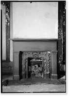 Historic Framed Print, Silver-Ketchum House, 257 Saint Francis Street, Mobile, Mobile County, AL - 8,  17-7/8" x 21-7/8"
