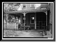 William H. Ketchum House & Gates (Ironwork), 400 Government Street, Mobile, Mobile County, AL - 4, Vintage Poster