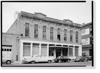 Historic Framed Print, 7 North Commerce Street (Commercial Building), Mobile, Mobile County, AL - 2,  17-7/8" x 21-7/8"