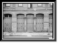 Historic Framed Print, 104 North Commerce Street (Commercial Building), Mobile, Mobile County, AL,  17-7/8" x 21-7/8"