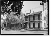 Church Street Block Study, 401-407 Church Street, Mobile, Mobile County, AL - 2, Vintage Wall Art