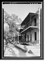Church Street Block Study, 401-407 Church Street, Mobile, Mobile County, AL - 3 Classic, Antique Wall Art