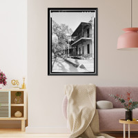 Church Street Block Study, 401-407 Church Street, Mobile, Mobile County, AL - 3 Classic, Antique Wall Art