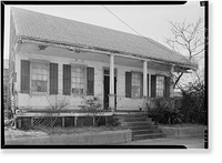 Larrouil-Arresijac House, 252 South Claiborne Street, Mobile, Mobile County, AL Classic, Antique Wall Art