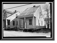 Worker's House, 457 Eslava Street, Mobile, Mobile County, AL, Antique Poster