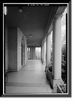 Burgess-Maschmeyer House, 1209 Government Street, Mobile, Mobile County, AL - 6, Antique Print