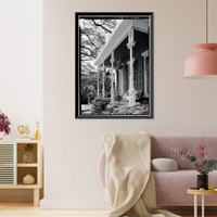 Kruse-Pinkerton House, 300 Chatham Street, Mobile, Mobile County, AL - 4, Antique Print