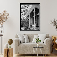 Kruse-Pinkerton House, 300 Chatham Street, Mobile, Mobile County, AL - 4, Antique Print