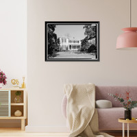Wilson-Gibbs House, 1012 Palmetto Street, Mobile, Mobile County, AL Classic, Antique Print
