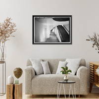 Historic Framed Print, Beehive Church, Franklin & Saint Michael Streets, Mobile, Mobile County, AL - 7,  17-7/8" x 21-7/8"