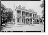 Augustine Ottenstein House, 207-209 North Jackson Street, Mobile, Mobile County, AL, Vintage Wall Art
