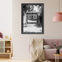 Augustine Ottenstein House, 207-209 North Jackson Street, Mobile, Mobile County, AL - 3, Antique Print
