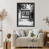 Augustine Ottenstein House, 207-209 North Jackson Street, Mobile, Mobile County, AL - 3, Antique Print