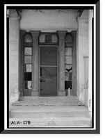 Augustine Ottenstein House, 207-209 North Jackson Street, Mobile, Mobile County, AL - 22, Antique Print