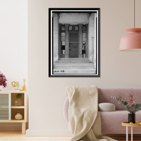 Augustine Ottenstein House, 207-209 North Jackson Street, Mobile, Mobile County, AL - 22, Antique Print