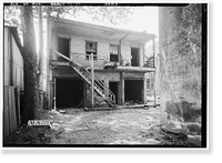 Augustine Ottenstein House, 207-209 North Jackson Street, Mobile, Mobile County, AL - 30 Classic, Vintage Wall Art