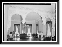 Jonathan Emanuel House, 251 Government Street, Mobile, Mobile County, AL - 4, Antique Poster