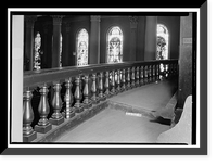 Historic Framed Print, Cathedral of the Immaculate Conception, South Claiborne Street, Mobile, Mobile County, AL - 32,  17-7/8" x 21-7/8"