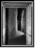 Historic Framed Print, Cathedral of the Immaculate Conception, South Claiborne Street, Mobile, Mobile County, AL - 33,  17-7/8" x 21-7/8"