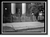 Cathedral of the Immaculate Conception, South Claiborne Street, Mobile, Mobile County, AL - 35, Vintage Poster