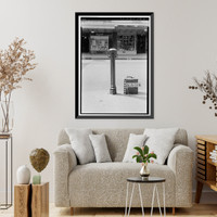 Iron Hitching Posts, Various Mobile locations, Mobile, Mobile County, AL - 2, Antique Print