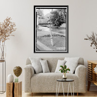 Iron Hitching Posts, Various Mobile locations, Mobile, Mobile County, AL - 4 Classic, Antique Print