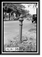 Iron Hitching Posts, Various Mobile locations, Mobile, Mobile County, AL - 9, Vintage Wall Art