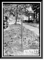 Iron Hitching Posts, Various Mobile locations, Mobile, Mobile County, AL - 11, Antique Poster