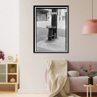 Iron Hitching Posts, Various Mobile locations, Mobile, Mobile County, AL - 15, Vintage Poster