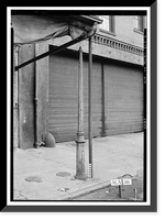 Lampposts, Various Mobile locations, Mobile, Mobile County, AL - 4 Classic, Historic Print