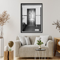 Historic Framed Print, Bishop Michael Portier House, 307 Conti Street, Mobile, Mobile County, AL - 13,  17-7/8" x 21-7/8"