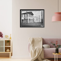 Historic Framed Print, Southern Market & Municipal Building, 107-115 South Royal Street, Mobile, Mobile County, AL - 8,  17-7/8" x 21-7/8"