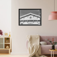 Historic Framed Print, Southern Market & Municipal Building, 107-115 South Royal Street, Mobile, Mobile County, AL - 24,  17-7/8" x 21-7/8"