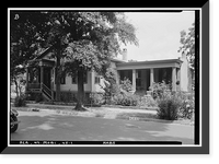 Hammond-Willoughby House, Saint Michael & Hamilton Streets, Mobile, Mobile County, AL Classic, Vintage Poster