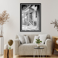 Hammond-Willoughby House, Saint Michael & Hamilton Streets, Mobile, Mobile County, AL - 3, Vintage Wall Art
