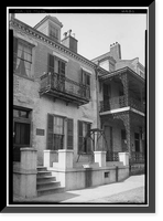 Dr. Ludolph Parmly Houses, 303-305-307 Conception Street, Mobile, Mobile County, AL Classic, Vintage Wall Art