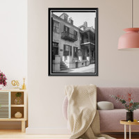 Dr. Ludolph Parmly Houses, 303-305-307 Conception Street, Mobile, Mobile County, AL Classic, Vintage Wall Art