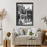 Dr. Ludolph Parmly Houses, 303-305-307 Conception Street, Mobile, Mobile County, AL Classic, Vintage Wall Art